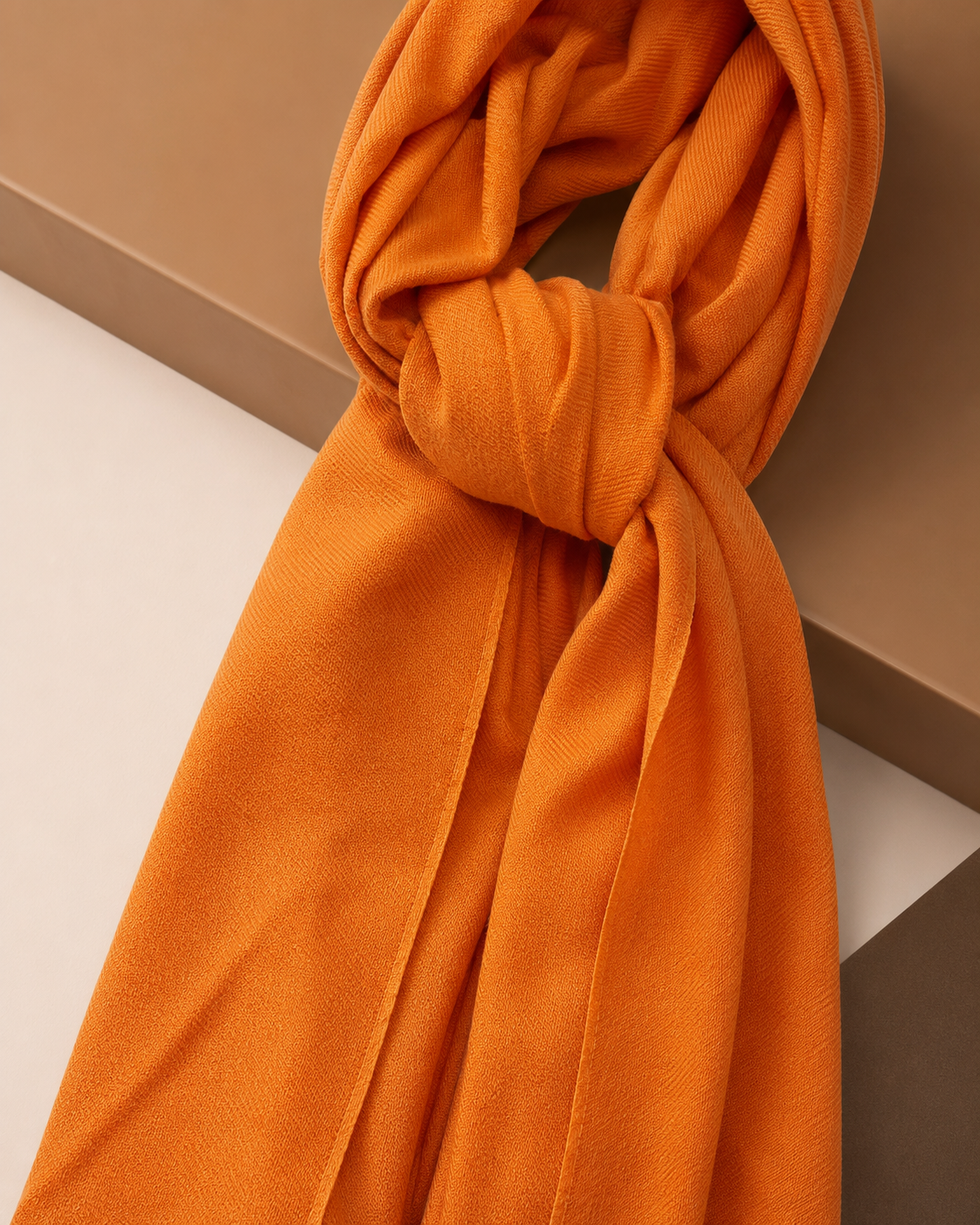 Light Weight Spring Pashmina Shawl - light weight spring pashmina shawl burnt orange 01 e2dd2bad ef10 4622 bde3 27ef0c88ff01