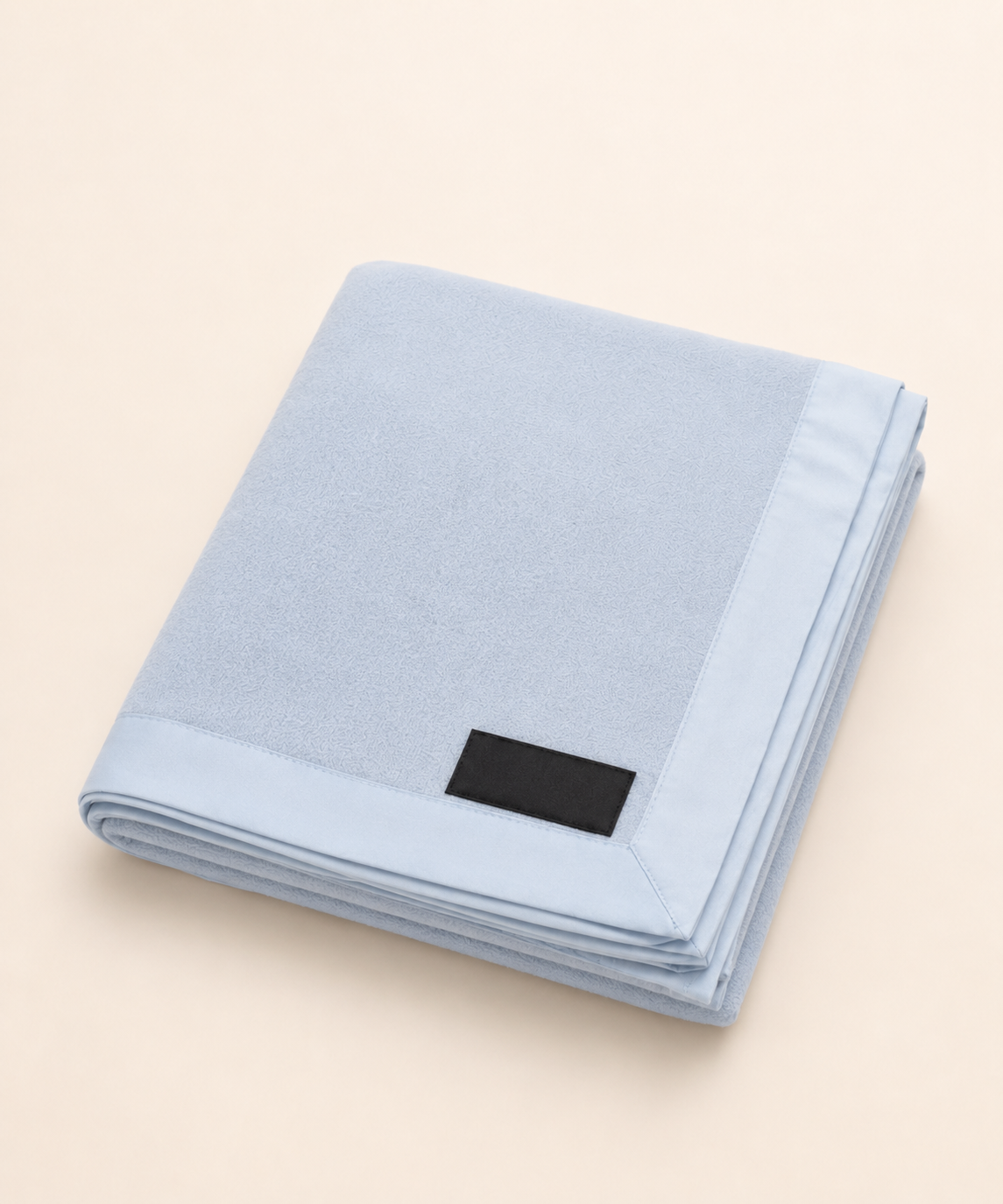Pure Cashmere Baby Blanket in Baby Blue - Baby Blue