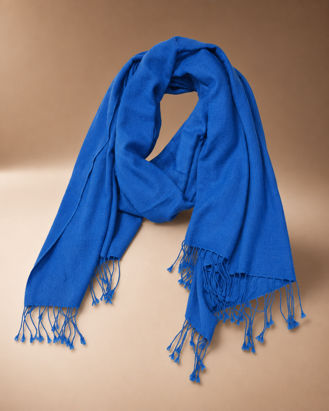 Pure Cashmere Shawl - Blue
