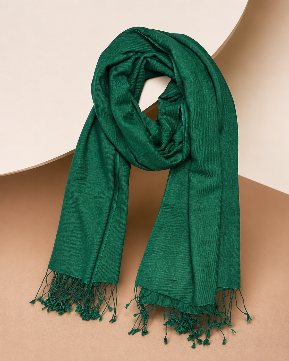 Pure Cashmere Shawl - Green
