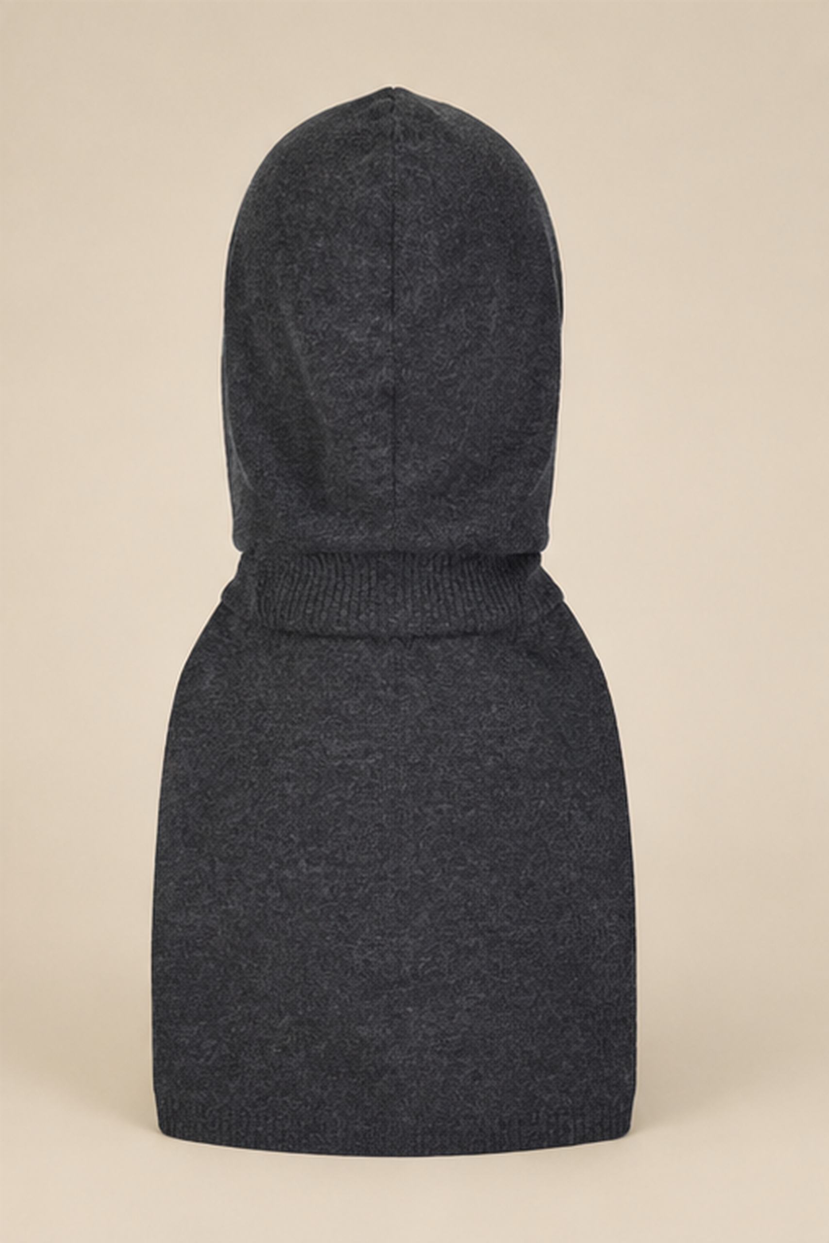 Pure Cashmere Snood - Charcoal