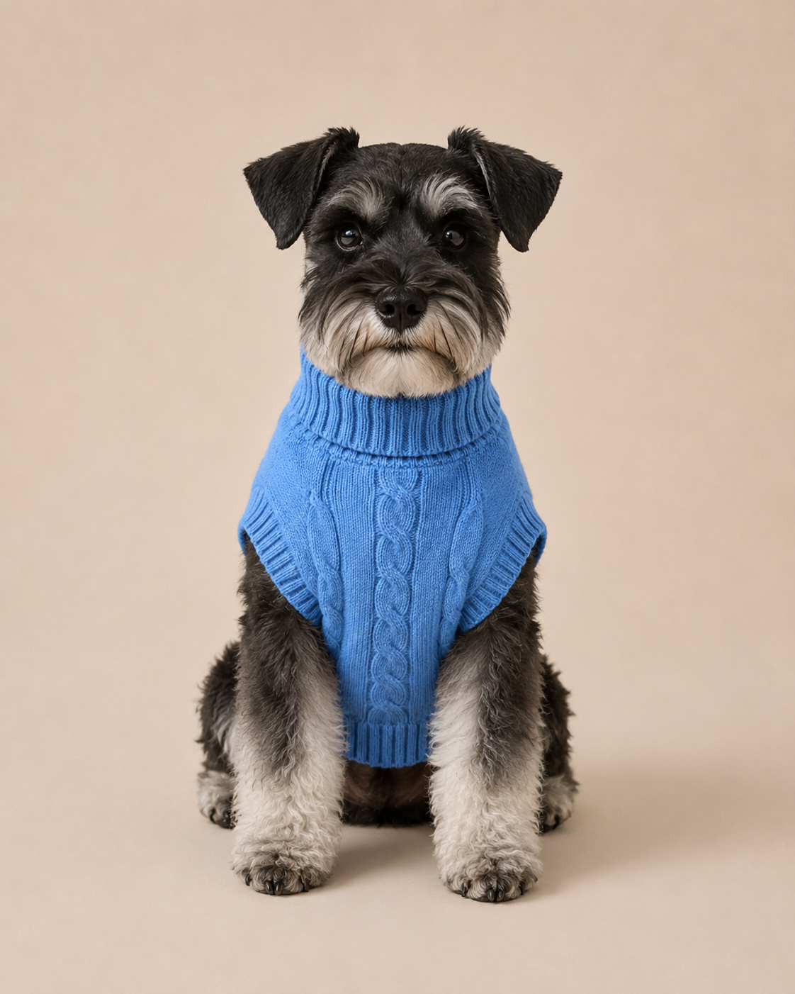 Sleeveless Cashmere Pet Sweater for Dogs & Cats - Pink