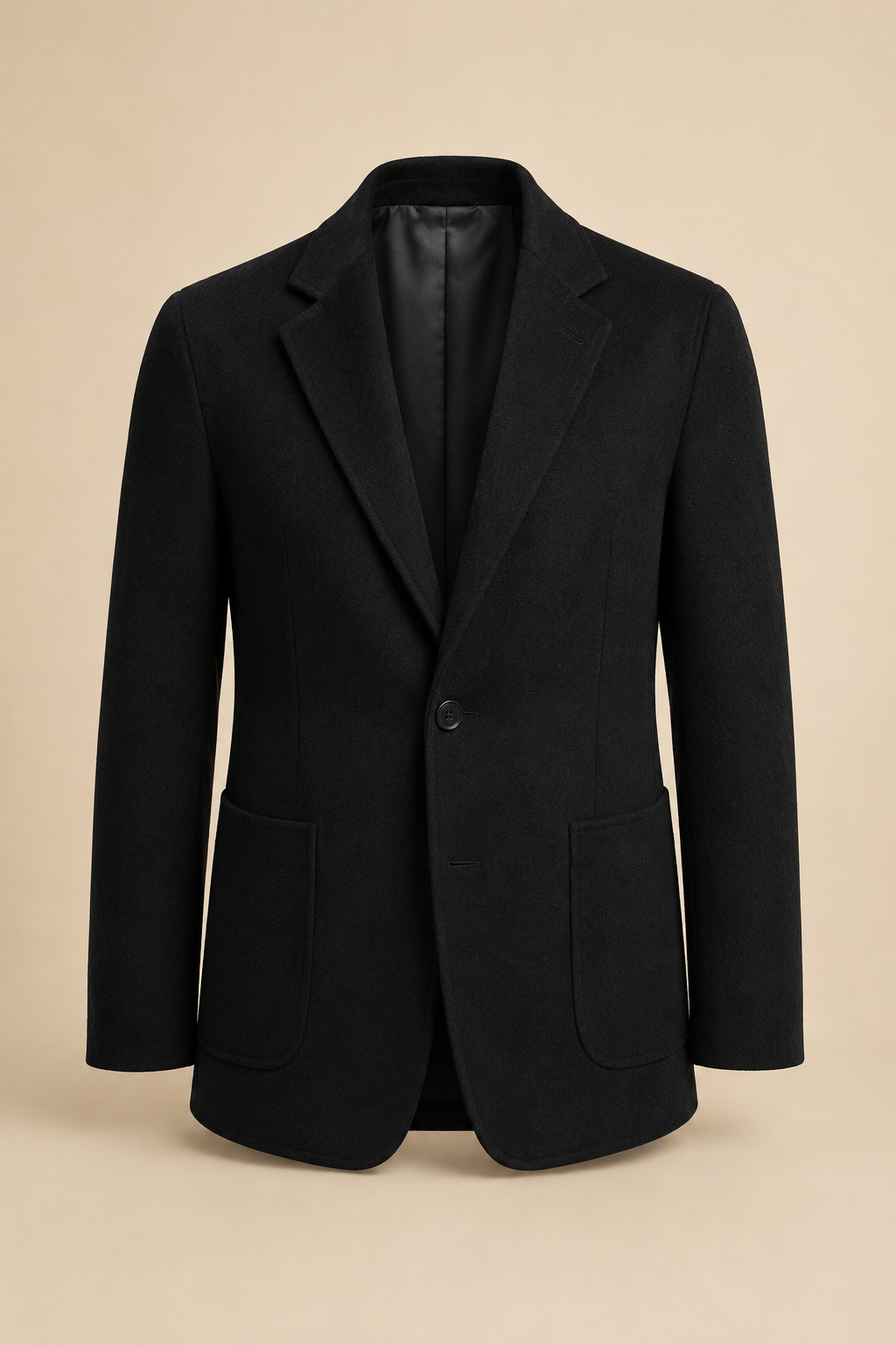 Cashmere Sport Coat for Men - cashmere sport coat for men black 01