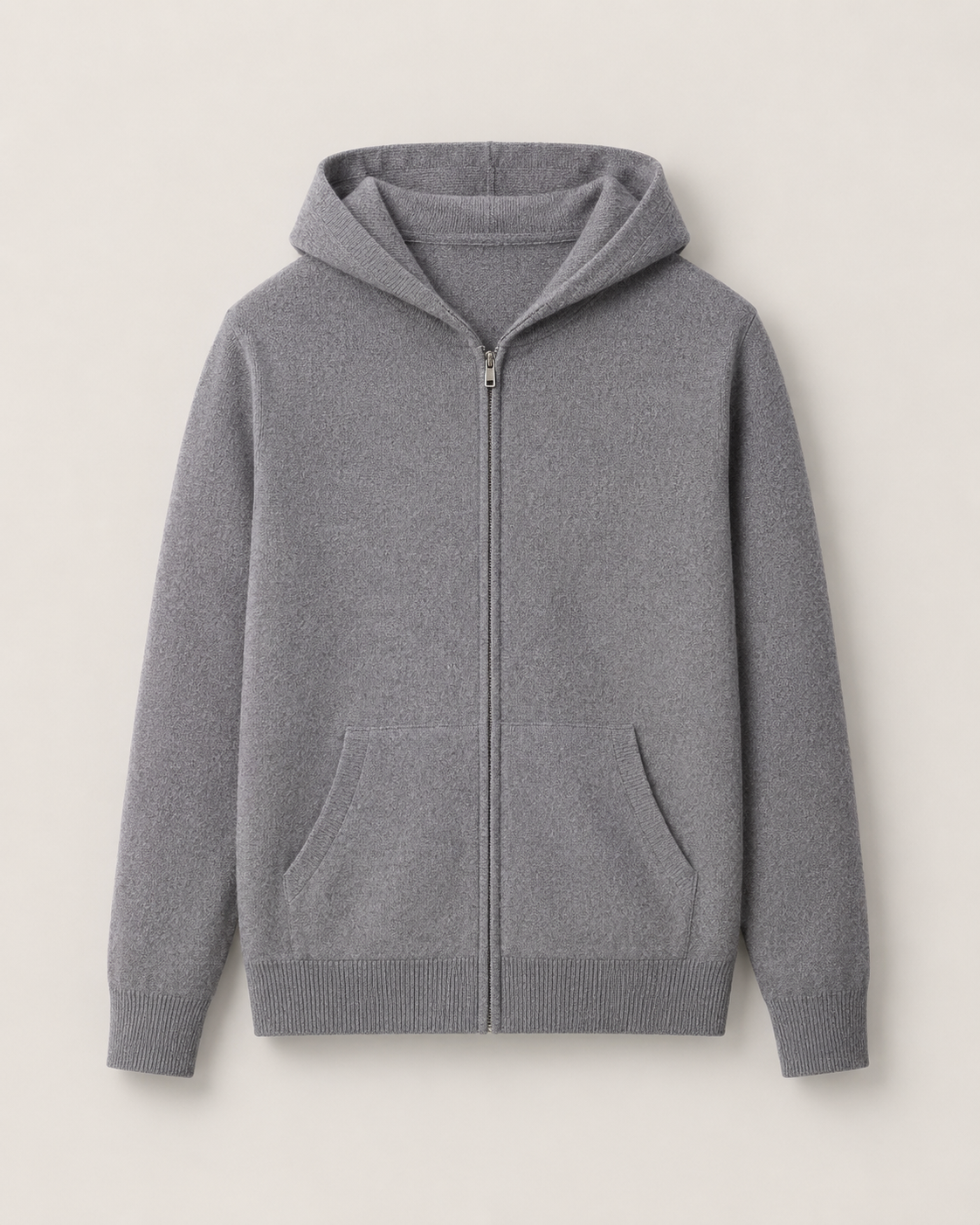 Pure Cashmere Unisex Hoodie - Charcoal
