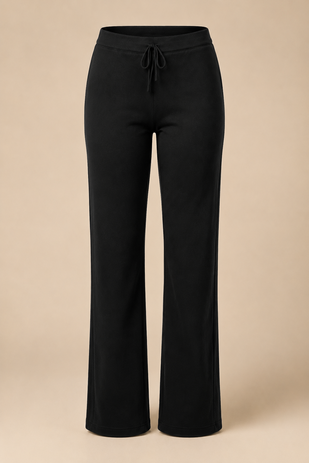 Unisex Trousers in Pure Cashmere - Black
